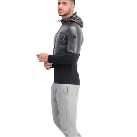 Under Armour Mens Cold Gear  Zip Up LS Fitted Coupe Hoodie Size S - Picture 1 of 16